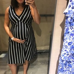 Striped Maternity Dress